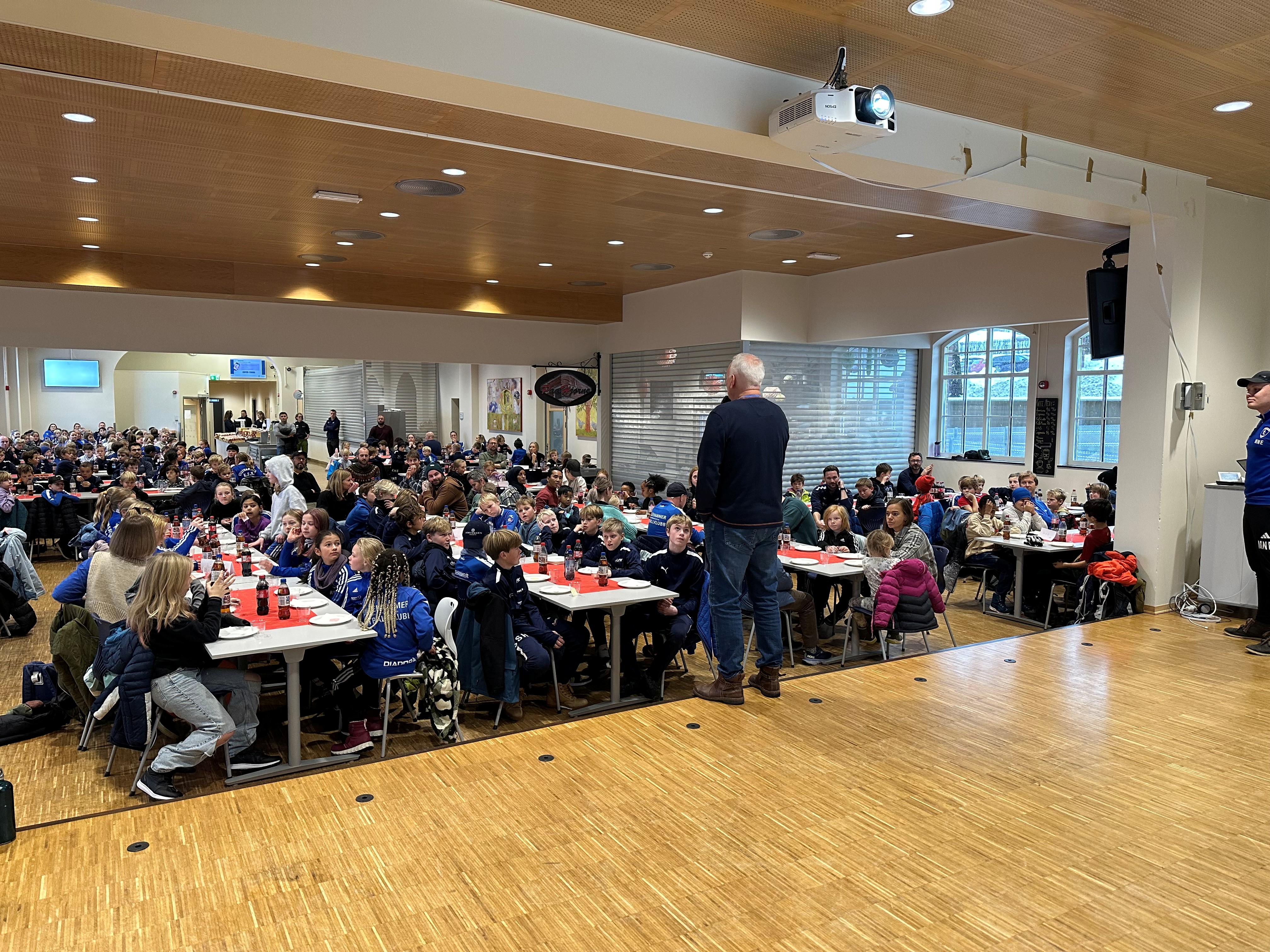 Felles avslutning i barnefotballen